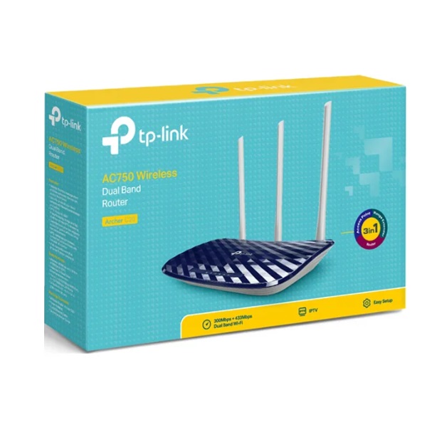 Tp-Link Archer C20 AC750 Wireless Dual Band Router