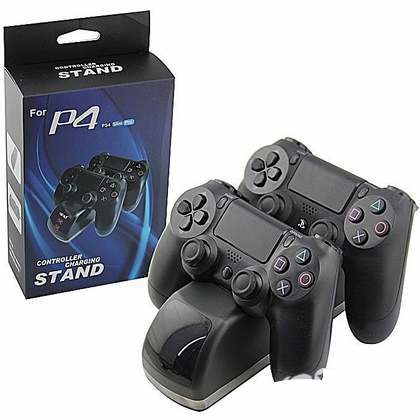 Station De Charge - Manette PS4 - Noir