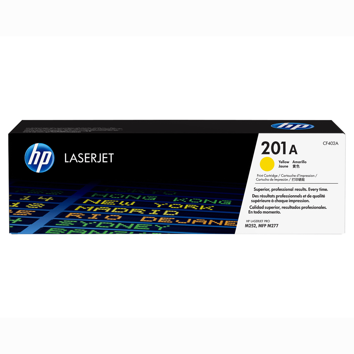 Cartouche HP 201A Toner LaserJet Jaune Authentique - CF402A