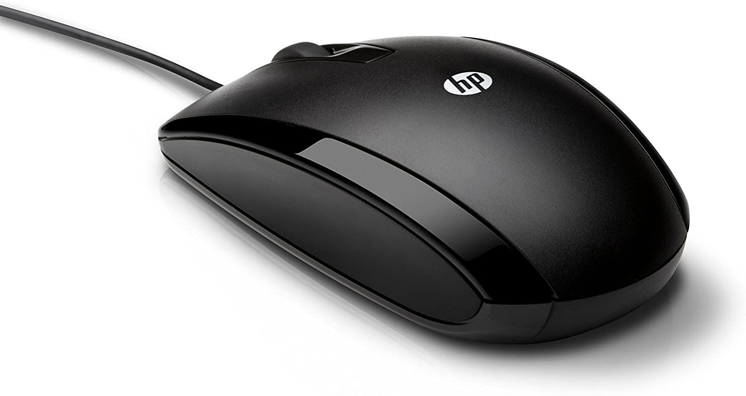 Souris Filaire Noire HP X500 - USB Ambidextre