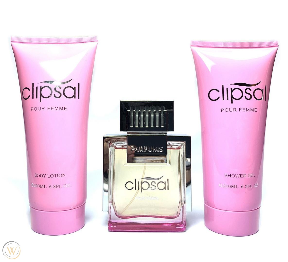 Coffret Clipsa 3 pièces Parfum pour femme