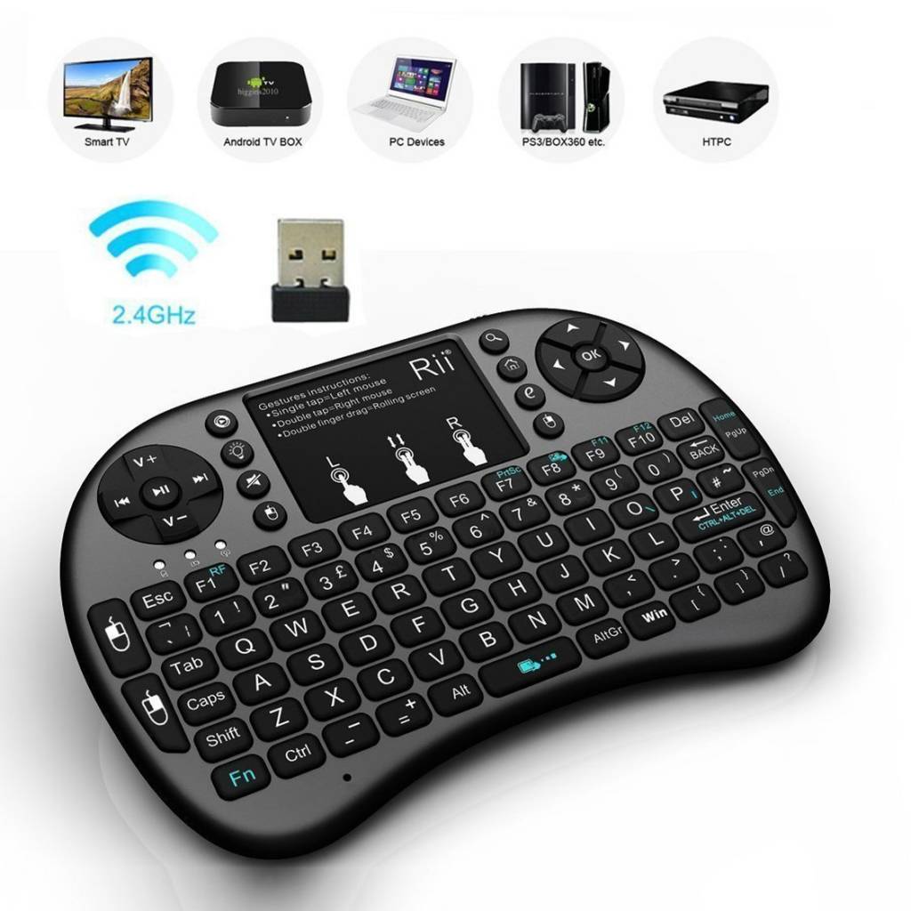 Mini Clavier-Souris combiné sans fil