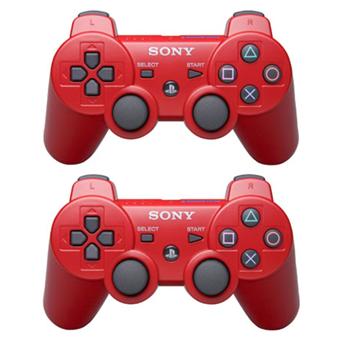 Manette Ps3 Dualshock 3 Sans Fil - rouge